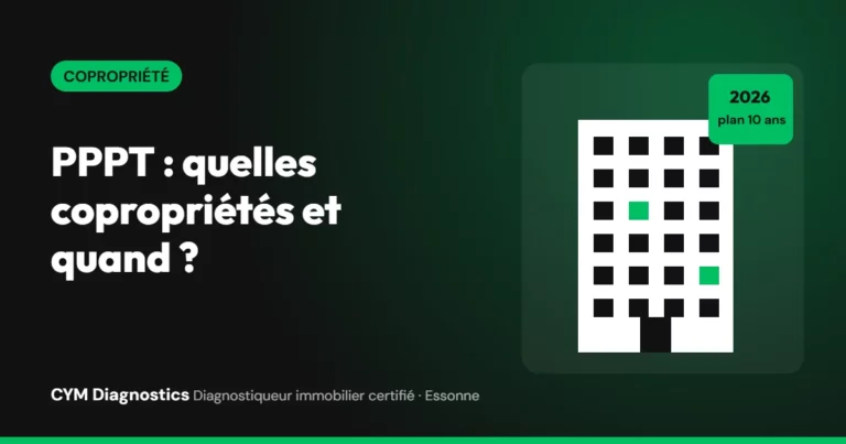 PPPT : plan pluriannuel de travaux des copropriétés